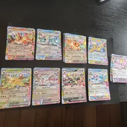 Pokemon TCG Prismatic Eeveelutions 🔥MINT🔥 RAINBOW EX 36 Card Lot EN - Image 1
