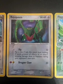 Metagross Rayquaza Flygon Pokemon TCG 3-Card Lot - Holon Phantoms Delta - LP - Image 4