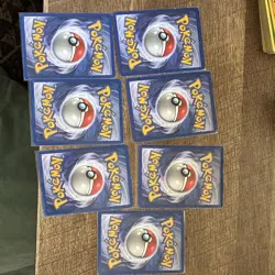 Pokemon TCG SPANISH 1999 Jungle/Bade 7-Card Lot Eevee + - Image 2