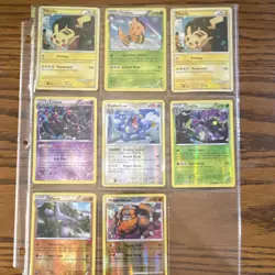 Pokemon TCG Plasma Storm 8-Card Lot Holo/Reverse Holo Pikachu + More 2013 - Image 1