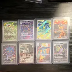 Pokemon TCG Japanese M2a AR Holo 8-card lot incl. 196/193 198/193 202/193 - Image 2