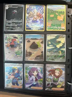 Pokemon binder IR, Full Art, Promo, Holo, Secret Rare, EX, Shiny, Vstar card lot - Image 2