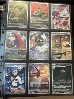 Pokemon binder IR, Full Art, Promo, Holo, Secret Rare, EX, Shiny, Vstar card lot - Image 5