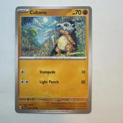 Cubone 3 Card Lot ~Cute cards~ Pokemon TCG - perfect for Cubone collectors - Image 2