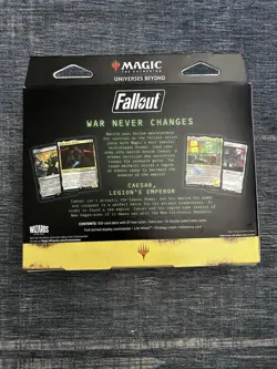MTG Fallout HAIL, CAESAR Universes Beyond COMMANDER DECK sealed collector pack - Image 2