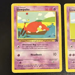 Pokemon TCG Slowpoke 67/82 93/110 Moderately Played (2 Card Lot) - Image 2