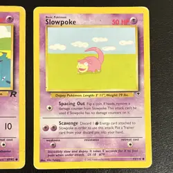 Pokemon TCG Slowpoke 67/82 93/110 Moderately Played (2 Card Lot) - Image 3