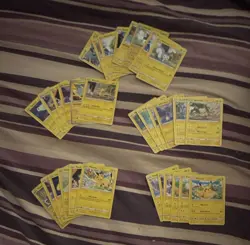 Pokemon TCG 1st Edition Lightning-Type Pokemon Card Lot - Pikachu, 32 cards - Image 1