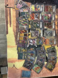 Pokemon 49 CARD LOT 9 SLABS TON OF SR,AR,CHR,RRR,PROMOS 2 STAR 3 STAR CARDS - Image 1