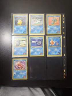 Vintage Pokemon Card Collection Lot/Binder Pages Base Gym Challenge NM-MP - Image 2