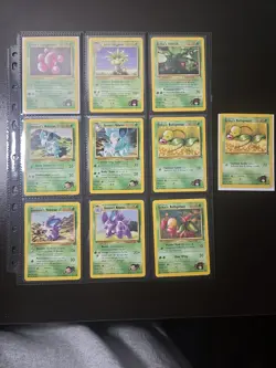 Vintage Pokemon Card Collection Lot/Binder Pages Base Gym Challenge NM-MP - Image 3