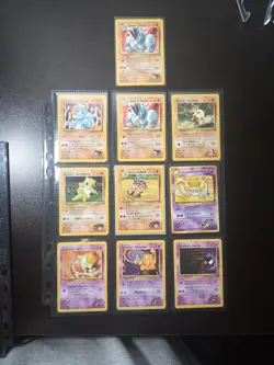 Vintage Pokemon Card Collection Lot/Binder Pages Base Gym Challenge NM-MP - Image 5