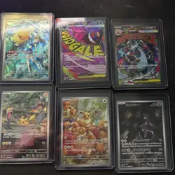 Pokemon TCG 6 Card Lot Illustration Full Art Rares Japanese - Image 1