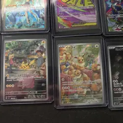 Pokemon TCG 6 Card Lot Illustration Full Art Rares Japanese - Image 4