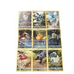 Pokemon TCG Crown Zenith Galarian Gallery 9-Card Holo Lot Pikachu GG26-GG34 - Image 1