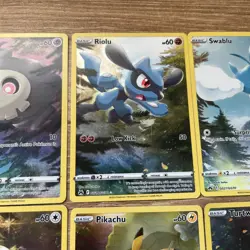 Pokemon TCG Crown Zenith Galarian Gallery 9-Card Holo Lot Pikachu GG26-GG34 - Image 3