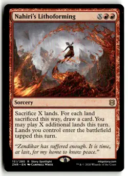 Zendikar Rising Nahiri's Lithoforming Expansion/Rare - Image 1