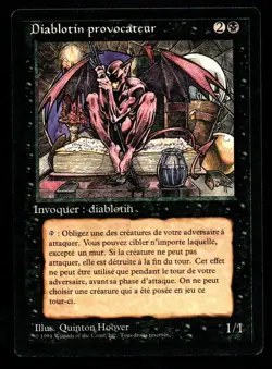 MRMS FR/VF Diablotin provocateur - Nettling Imp NM MTG Magic FBB 1994 - Image 1