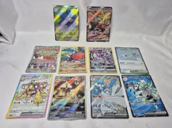 Pokemon Card Lot of 10 ULTRA RARES Full Art EX GX V ETC. RANDOM Sets NM/LP #11 - Image 1