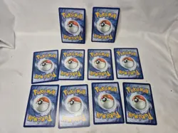 Pokemon Card Lot of 10 ULTRA RARES Full Art EX GX V ETC. RANDOM Sets NM/LP #11 - Image 4