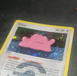 Pokemon TCG Ditto 4/112 Holo Rare EX FireRed & LeafGreen 2004 English 60HP - Image 3