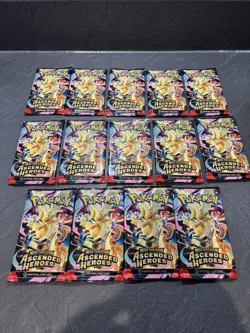 Pokemon TCG Mega Evolution Ascended Heroes Booster Pack X 14 Sealed - Image 1