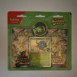 Pokemon TCG Ascended Heroes Double Blister Pack Bundle BRAND NEW SEALED - Image 1