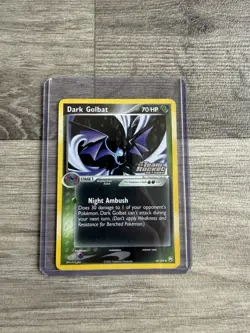 Pokemon Dark Golbat Card 34/109 EX Team Rocket Returns LP - Image 1