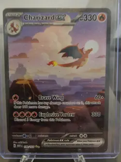Pokemon TCG Scarlet & Violet Charizard EX 199/165 Special Illustration Rare - Image 1