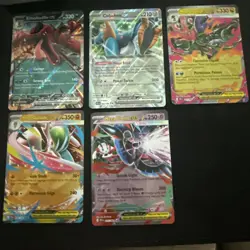 Pokemon TCG Chaos Rising Ex Bundle Of 5 Cards - Near Mint - Image 1