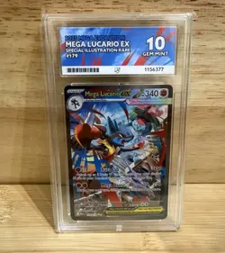 Pokemon TCG Mega Lucario EX 179/132 Ace 10 Special Illustration Rare Card - Image 1