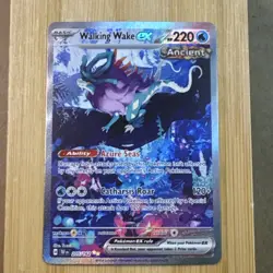 Pokemon Walking Wake ex 205/162 SV05 Temporal Forces Full Art Holo SIR - Image 1