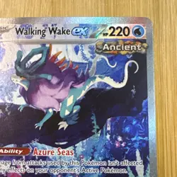 Pokemon Walking Wake ex 205/162 SV05 Temporal Forces Full Art Holo SIR - Image 4