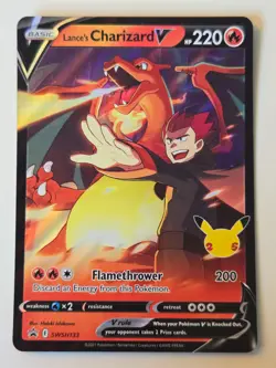 Pokemon Lance's Charizard V SWSH133 - Sword & Shield Promo - Image 1