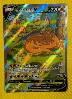 Pokemon TCG Charizard V Sword & Shield Swsh260 Holo Promo - Image 1