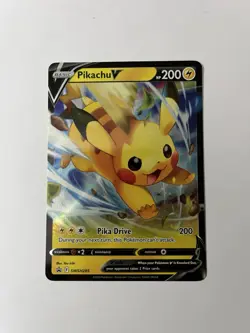 Pokemon TCG Pikachu V SWSH285 Sword & Shield Promo Holo EN 200HP - Image 1