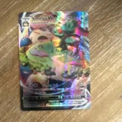 Pokemon Snorlax VMAX Full Art Ultra Rare Holo Sword & Shield 142/202 340HP Card - Image 1