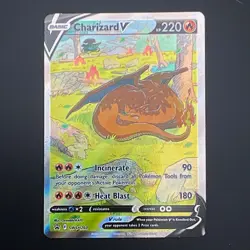 Pokemon TCG Charizard V SWSH Sword & Shield Promo Holo SWSH260 English 220HP - Image 1