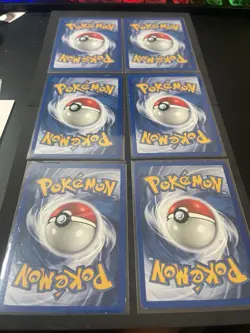 VINTAGE 1st Edition Neo Genesis Pokemon TCG 6-Card Lot EN 2000 Ledyba Ledian - Image 3
