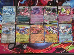 Pokemon TCG Mega Evolutions Era EX LOT of 10 Cards - Image 1