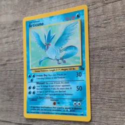 Pokemon TCG Articuno 2/62 Fossil Holo Rare Card English 1999 70 HP - Image 3