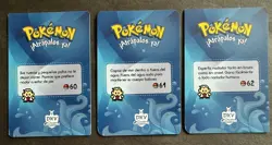 POLIWAG X POLIWHIRL X POLIWRATH LOT - POKEMON KANTO DKV COLLECTIONS CCG CARDS - Image 2
