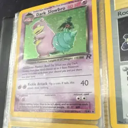 Dark Slowbro Team Rocket Rare 12/82 2000 English Pokemon TCG Regular Card - Image 5