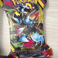 6LOT Random TCG Pokemon Card Pitch Black Booster Pack 10 Card Pack Holo inside. - Image 3