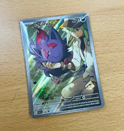 Pokemon TCG N's Zorua 189 Sv: Scarlet & Violet Promo Cards Promo Holo EN - Image 1