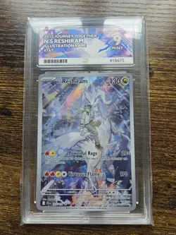 N's Reshiram Illustration 167/159 Journey Together Ace Mint 9 Pokemon Card TCG - Image 1