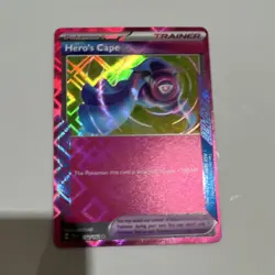 The Pokemon Company Hero's Cape 152/162 SV05 Temporal Forces Holo Ace SPEC - Image 1