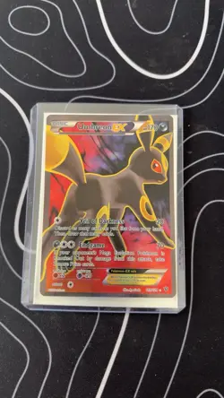 Umbreon EX 119/124 XY Fates Collide 2016 Full Art Holo Rare Pokemon Card TCG - Image 1
