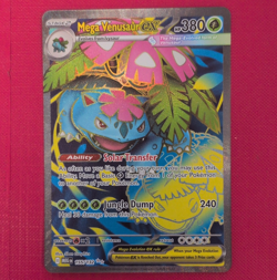 Pokemon TCG Evolutions Mega Venusaur EX 155/132 Ultra Rare Full Art Holo 380HP - Image 1