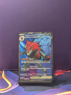 Pokemon TCG N’s Zoroark ex 175/159 Journey Together Ultra Rare Full Art NM - Image 1